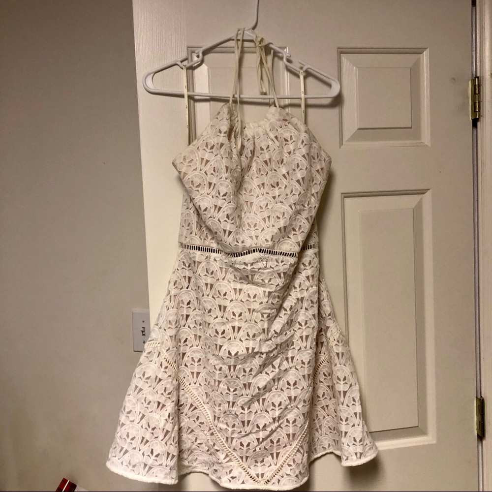J.O.A dress Large White Lace